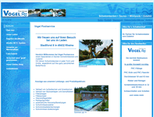 Tablet Screenshot of pool-service-vogel.de